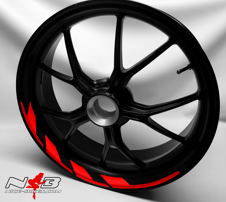 AVDB-moto Racing Felgenrand In Perlgrau – Passend Für Ducati HYPERMOTARD 796, 821 & 1100